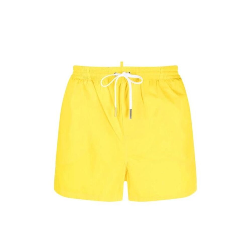 DSQUARED2 Men's Swim Shorts Men YELLOW Beachwear
